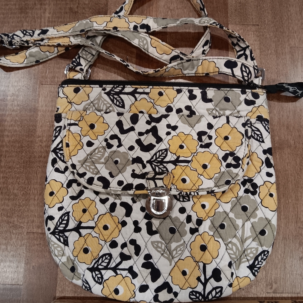 Vera Bradley Saddler Hipster Go Wild Pattern Crossbody Bag